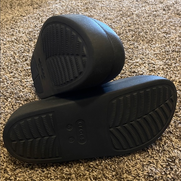 CROCS Dylan Black Comfort Clogs - Picture 5 of 6